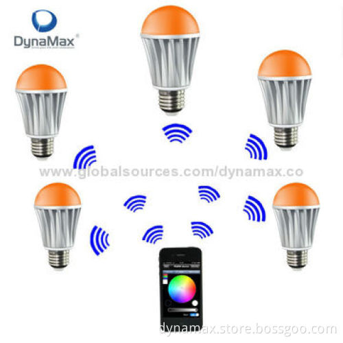 Smart Wi-Fi LED Bulbs, Used in Home Wireless Automation Systems, Wi-Fi Control, iOS/Android